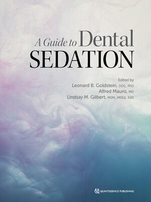 cover image of A Guide to Dental Sedation